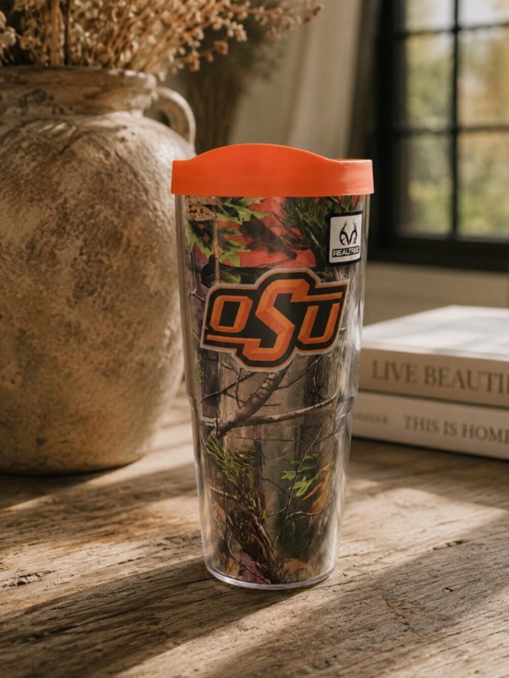 Tervis x RealTree Oklahoma State University Tumbler Collegiate Game Day